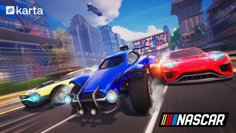 NASCAR is bringing its tracks to Rocket Racing in Fortnite.