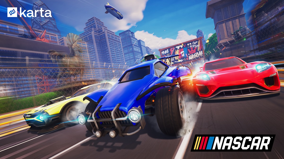 NASCAR is bringing its tracks to Rocket Racing in Fortnite.