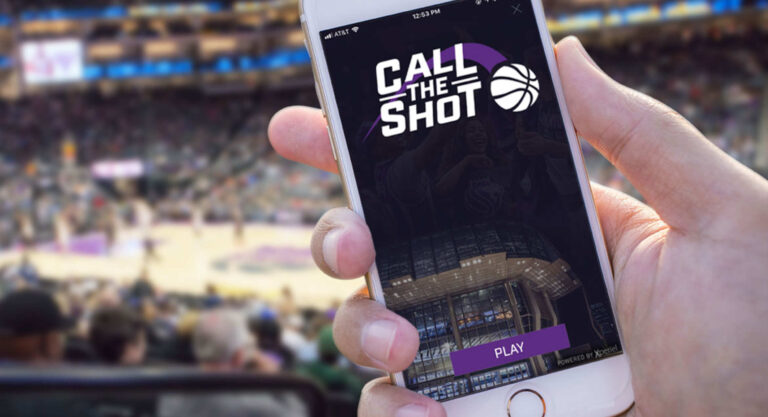 The Sacramento Kings' "Call the Shot" AR game