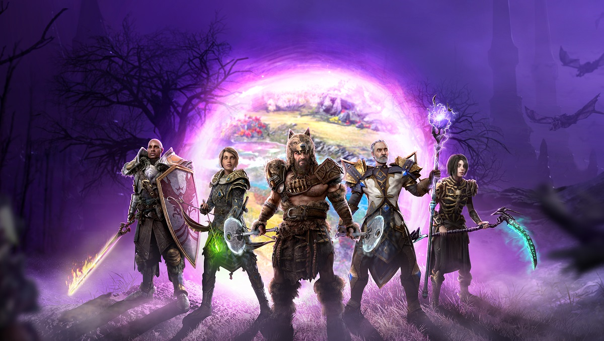 The heroes of Lost Epoch from Eleventh Hour Games