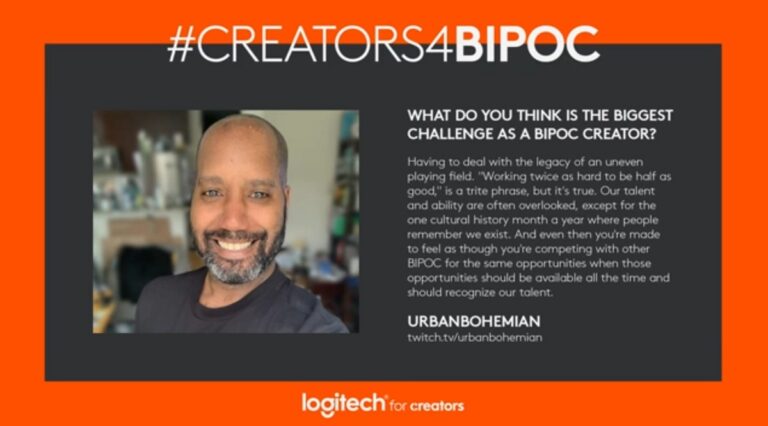 UrbanBohemian is part of Logitech's BIPOC partnering efforts.