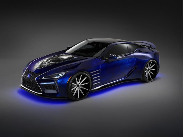 Black Panther-inspired Lexus.