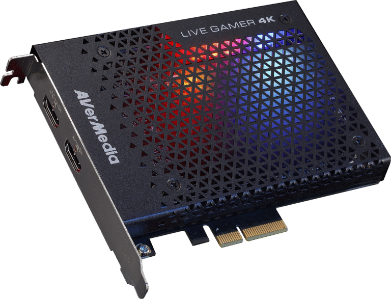 The Live Gamer 4K PCIe capture card from AVerMedia.