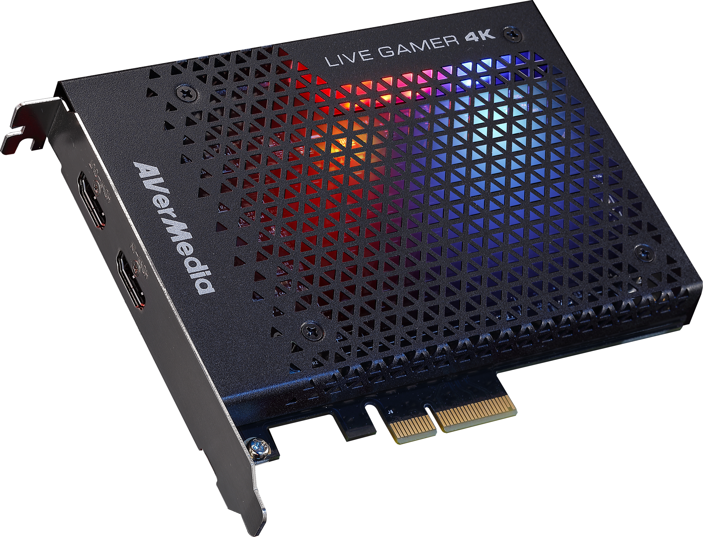 The Live Gamer 4K PCIe capture card from AVerMedia.