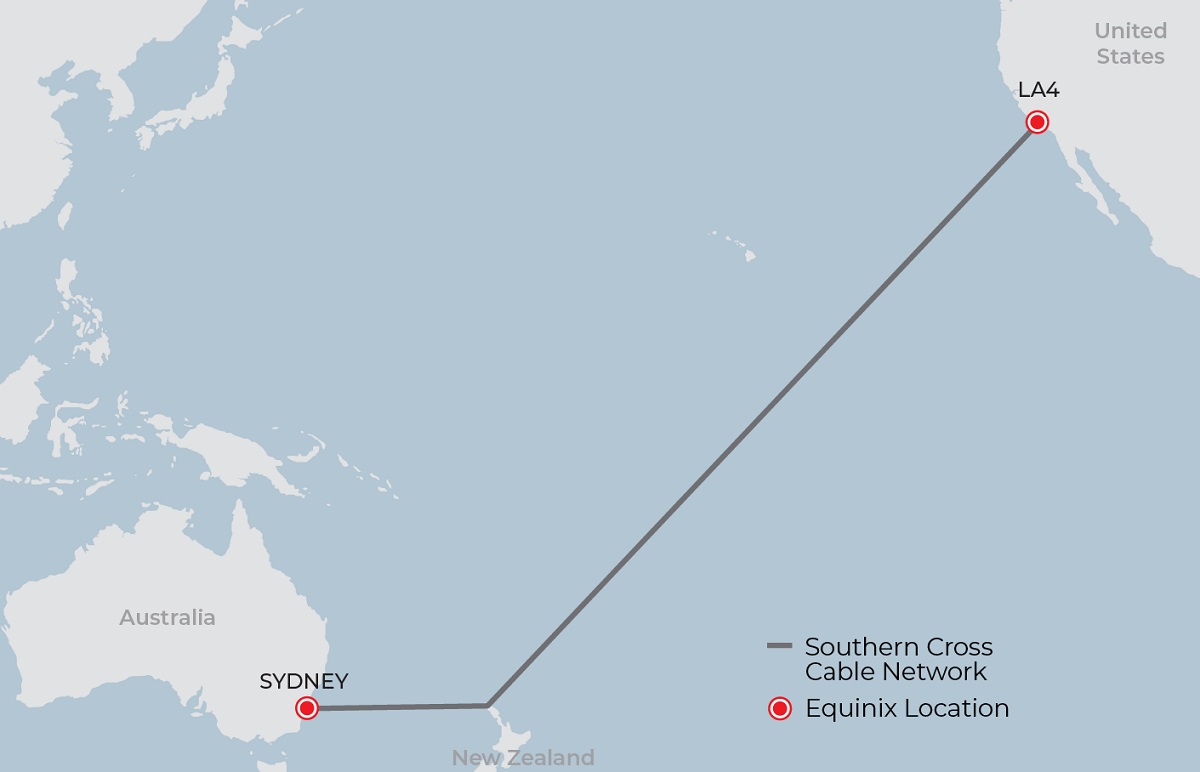 Southern Cross Cable Networks aims to boost internet bandwidth 5X between the U.S. and Australia/New Zealand.