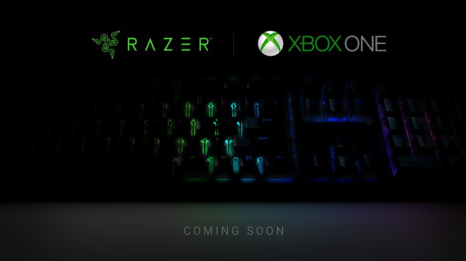 Razer keyboards will work on Xbox One.