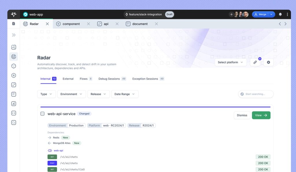 Multiplayer's new Observability feature allows users to detect drift.