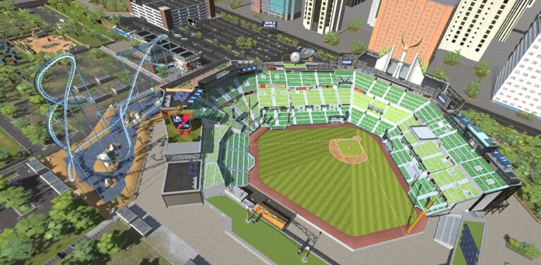 Magmic's MLB baseball game.