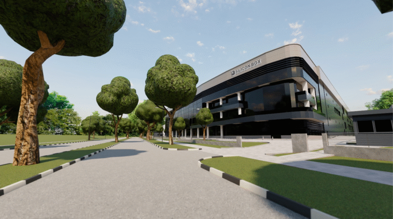 MeetKai's rendering of Silicon Box in Singapore.