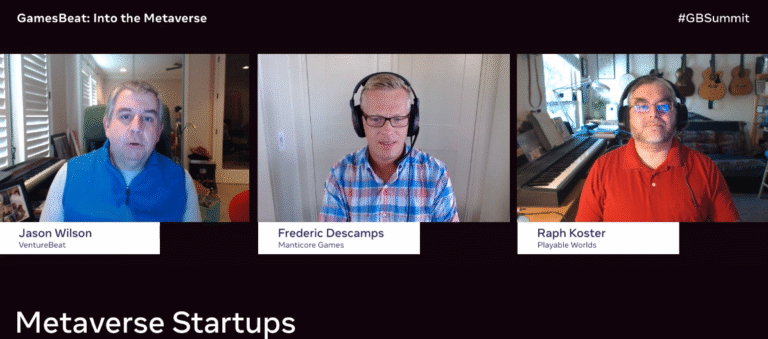 Startups are key to the rise of any new platform, even the metaverse, and I chatted about this with Manticore's Frédéric