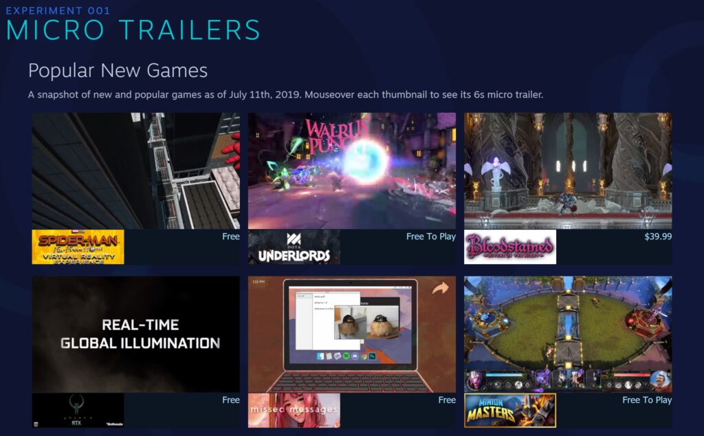 Valve launches Steam Labs to publicly prototype new store features