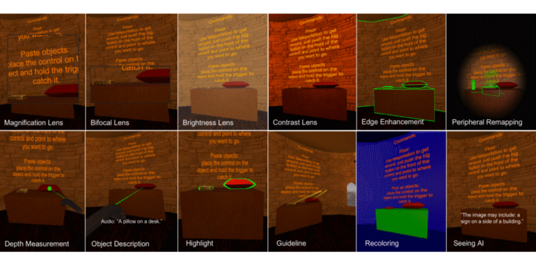 Microsoft's SeeingVR is about helping those with vision issues use VR.