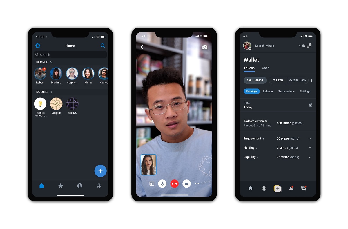 Minds is a social network popular with crypto users and gamers.