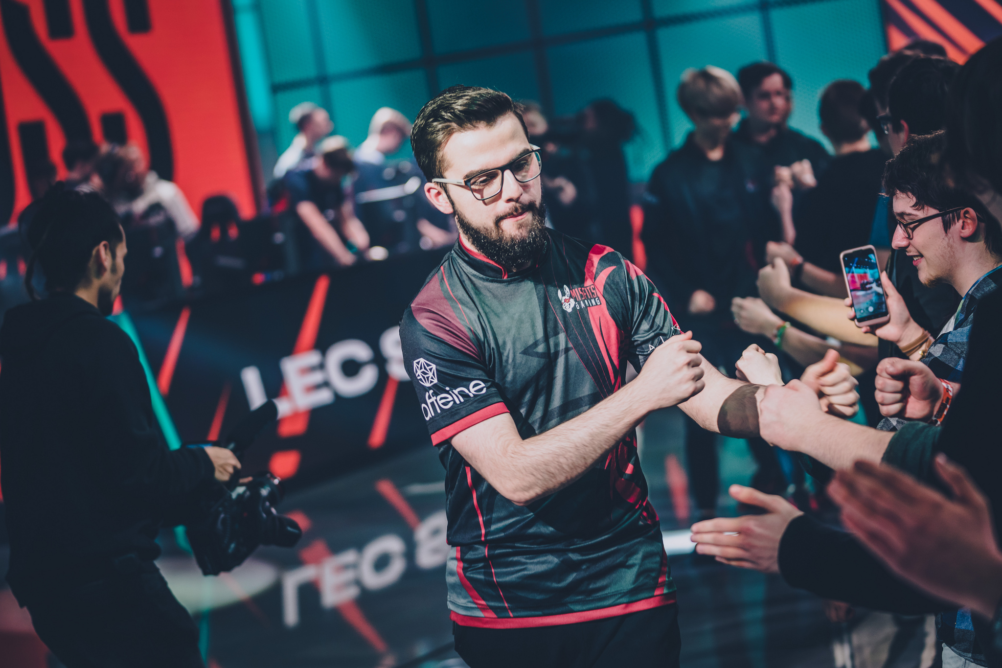 Nubar "Maxlore" Sarafian reps Misfits' League of Legends EU team.