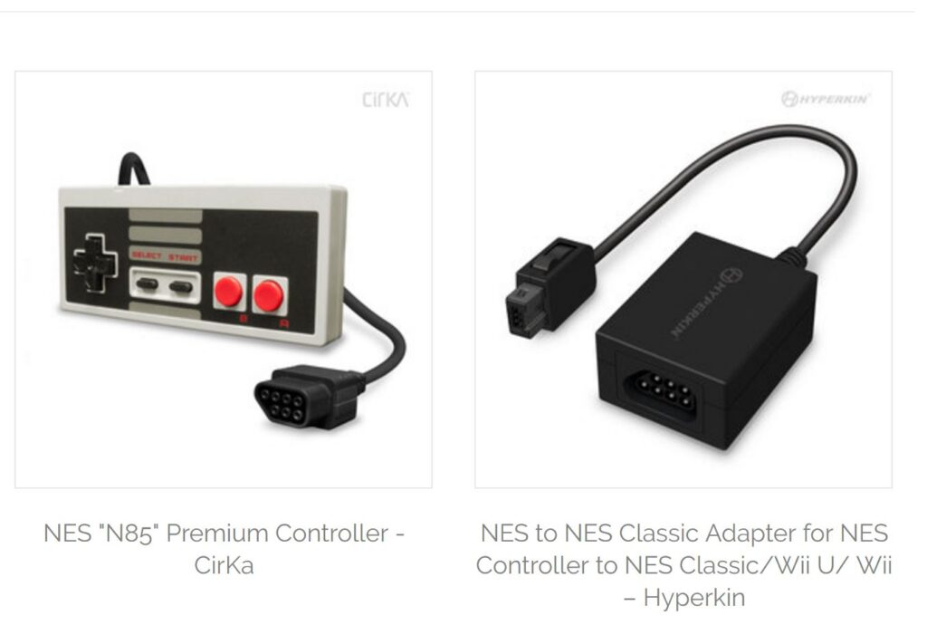 Hyperkin’s NES Classic peripherals let you use a real NES gamepad