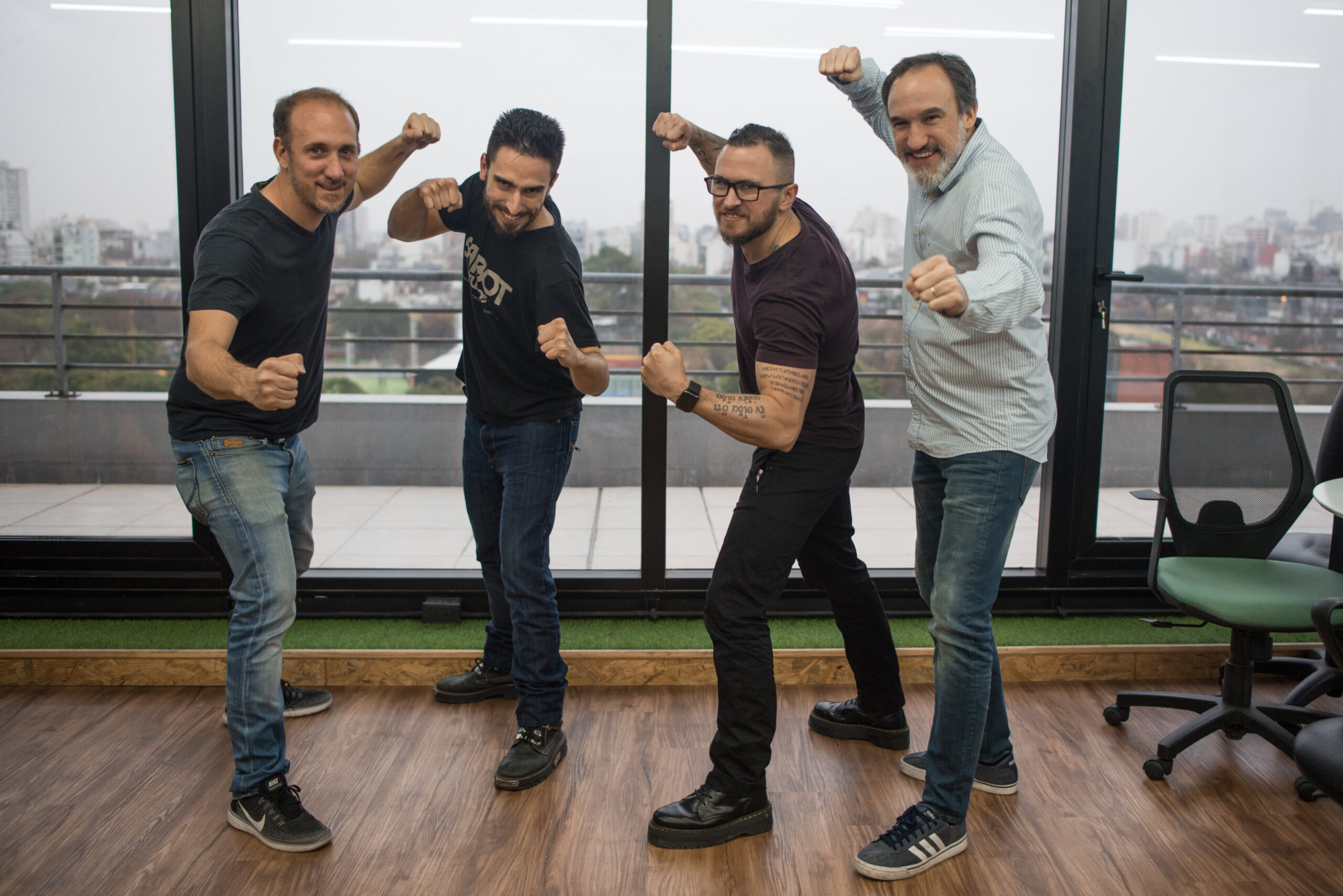 From left to right: Andres Chilkowski (CCO NGD), Tobias Rusjan (Saibot Studios)