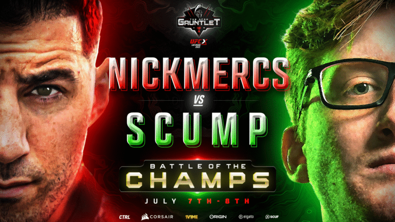 Nickmercs and Scump will compete in the MFAM Gauntlet at UFC X