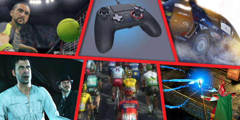 Nacon's portfolio includes games for many people: sports, RPGs, mysteries, and more. Even controllers.