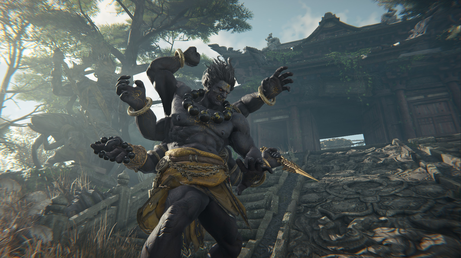 Naraka enables you to turn into this rad dude.