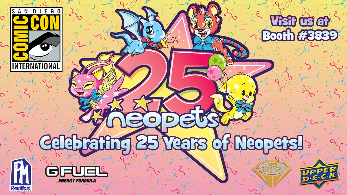 Neopets will celebrate 25 years at San Diego Comic-Con 2024.