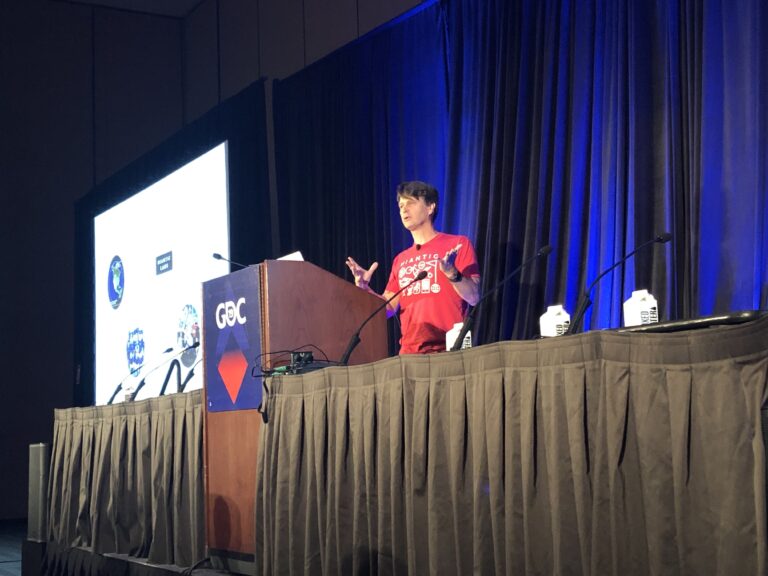 Niantic's John Hanke at GDC 2019.