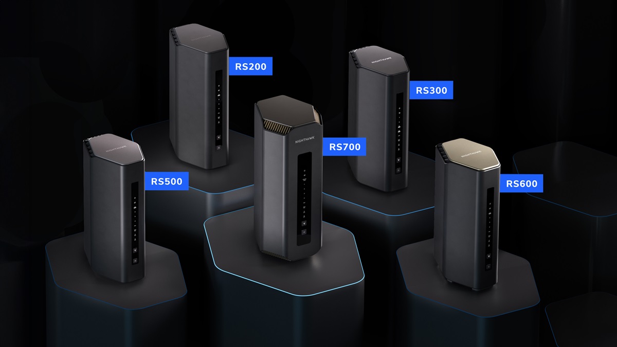 Netgear's full WiFi 7 router family under the Nighthawk brand.