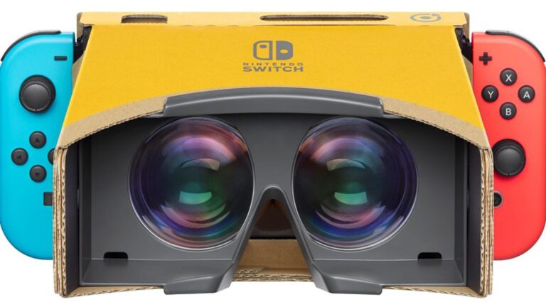 The Labo VR Kit for Switch.