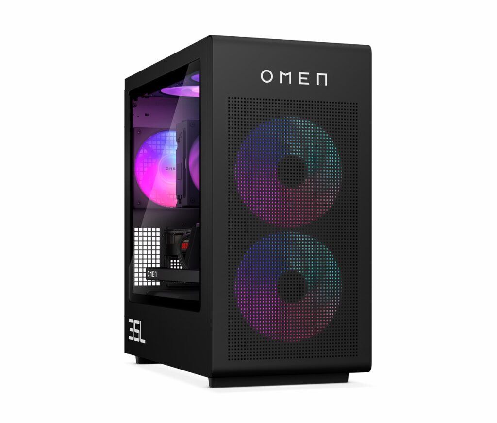 HP Omen 35L gaming desktop.