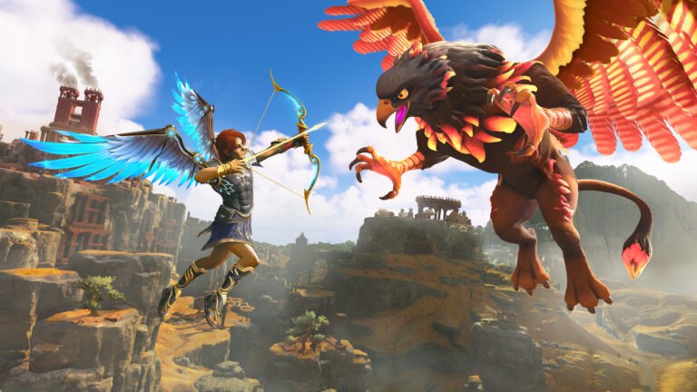 Immortas: Fenyx Rising is like Kid Icarus meets Breath of the Wild.