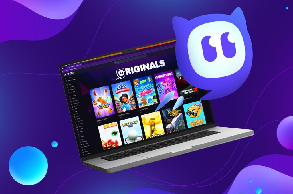 CrazyGames is a browser games platform with 35 million monthly active users.