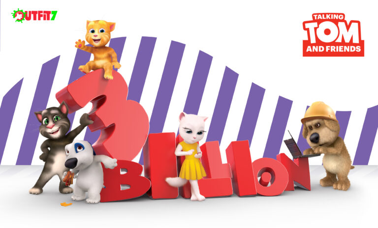 Outfit7 Talking Tom 3 billionth episode