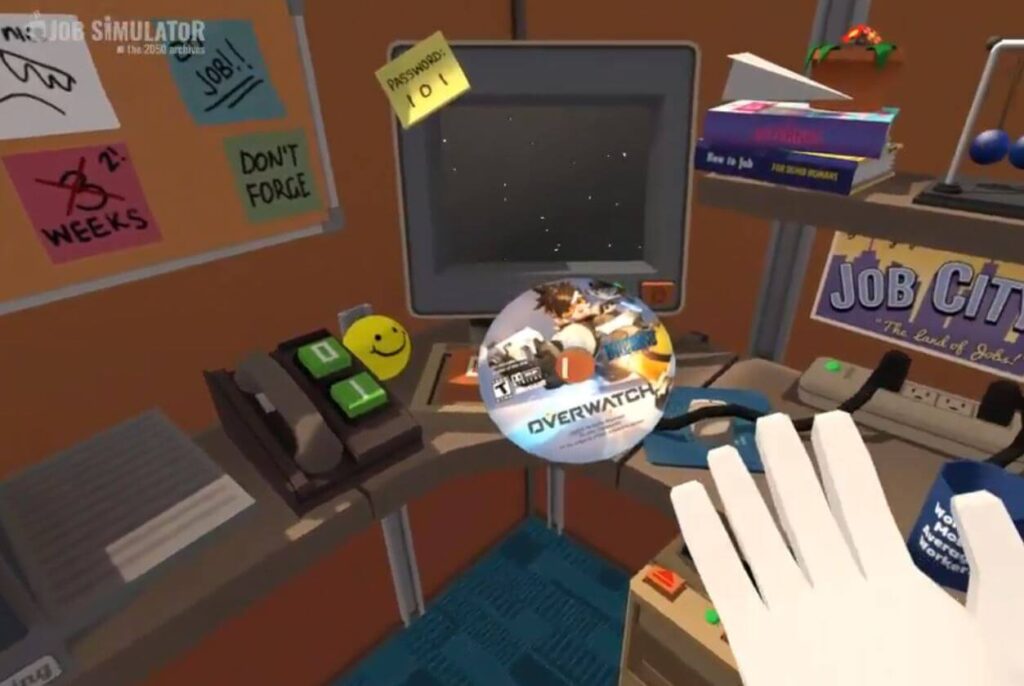 Watch what happens when Overwatch meets VR’s Job Simulator