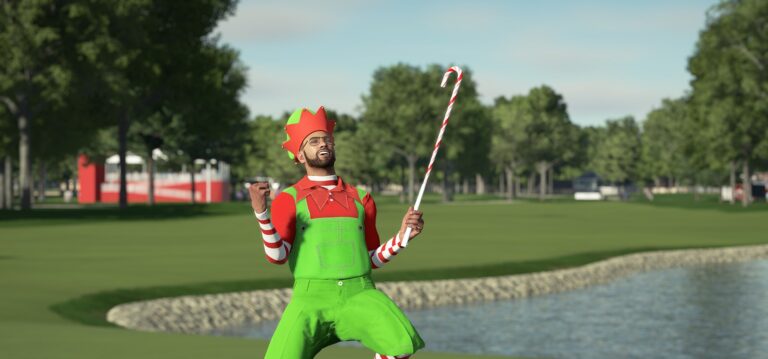 You're supposed to visit the 19th hole after your round, not before deciding what to wear.