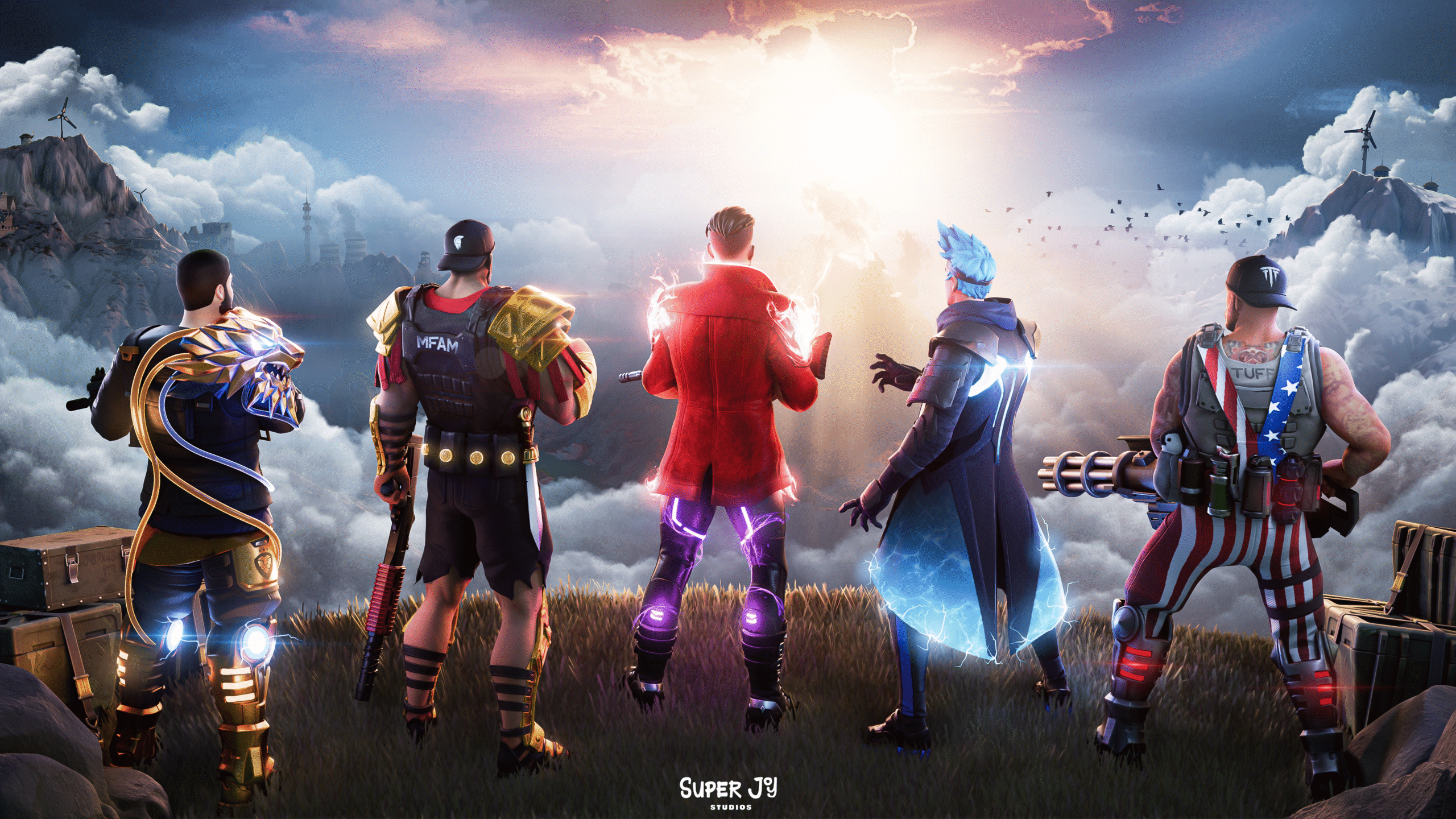 Project V is a creator-led, community-driven Fornite experience from 5 of gaming's most recognizable creators: Ninja, NICKMERCS, TimtheTatman, CouRageJD, and SypherPK