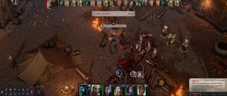 That fiendish minotaur can mess you up when you're level 3.