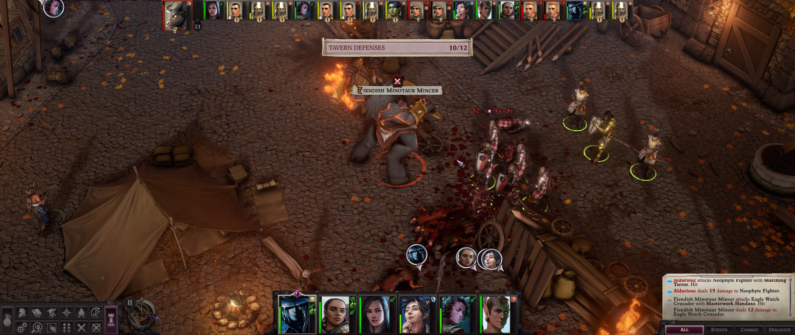 That fiendish minotaur can mess you up when you're level 3.