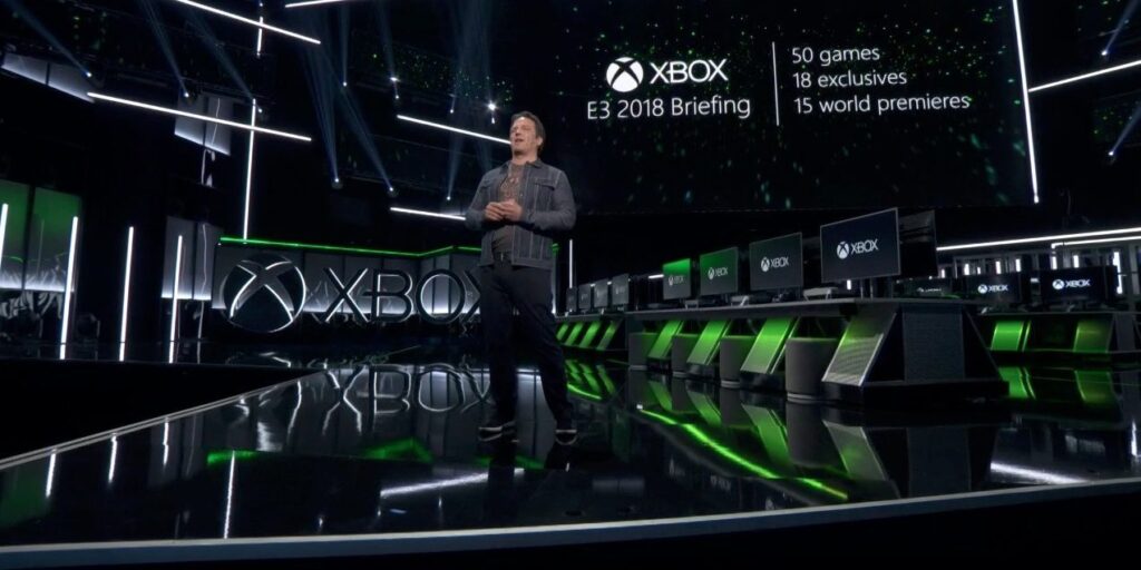 Phil Spencer at E3 2018.