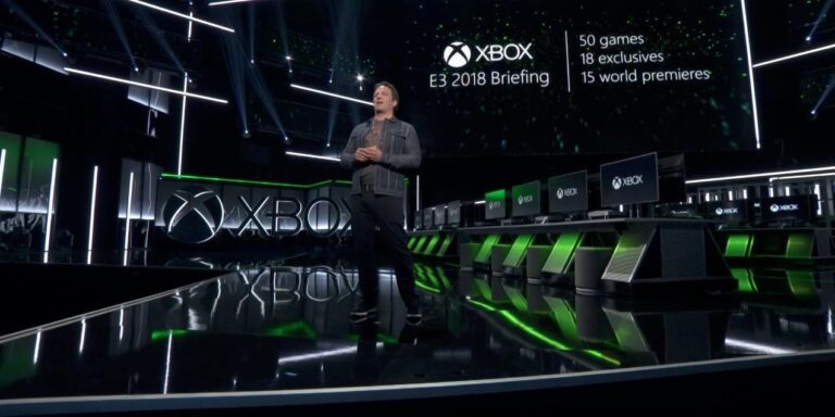 Phil Spencer at E3 2018.