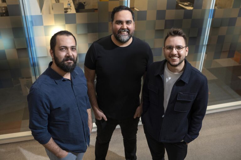 Pine Games founders, left to right: Yasin Yıldırım, Burak Sarp, and Yanki Yagiz Akpek.