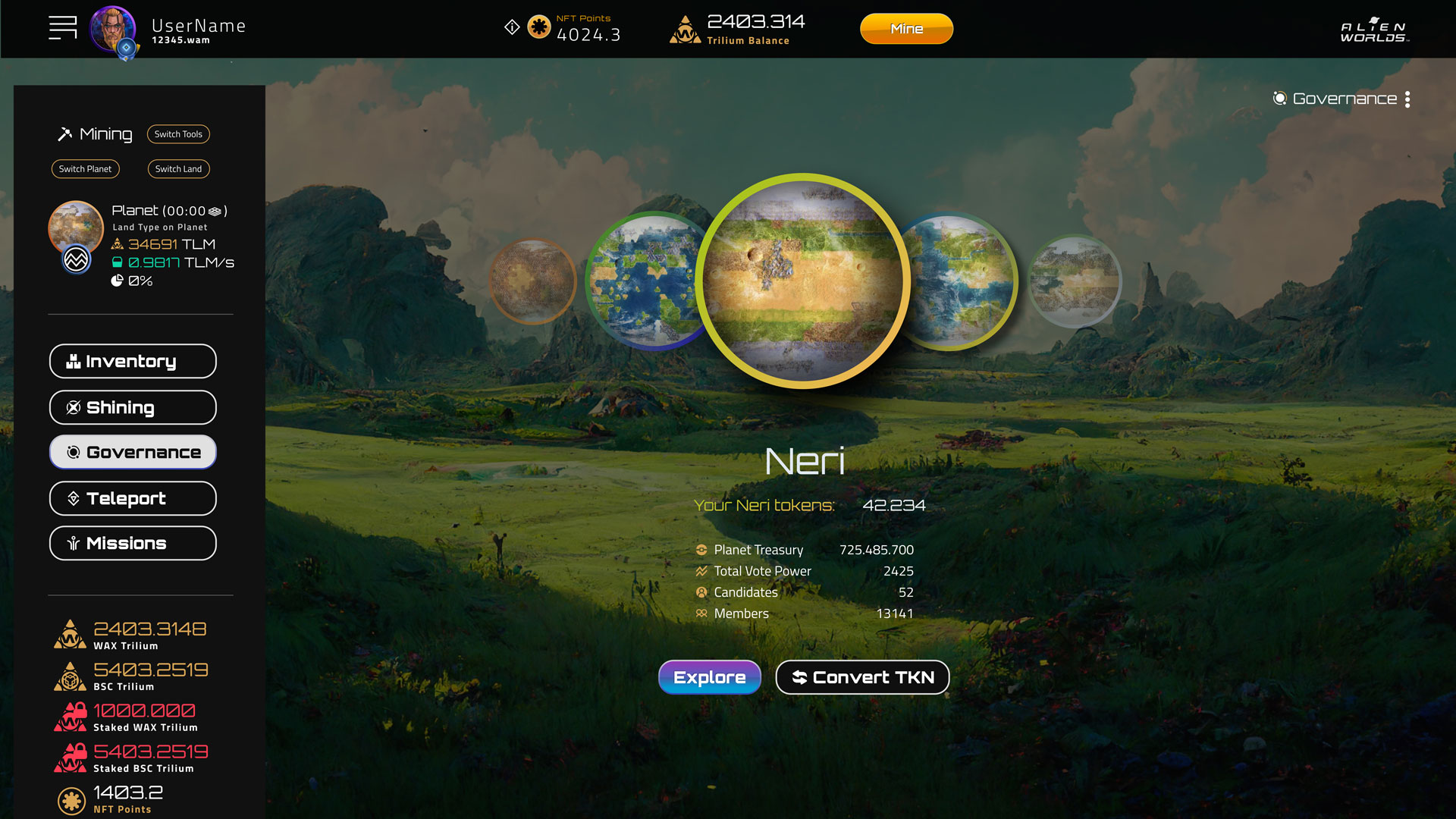 Alien Worlds