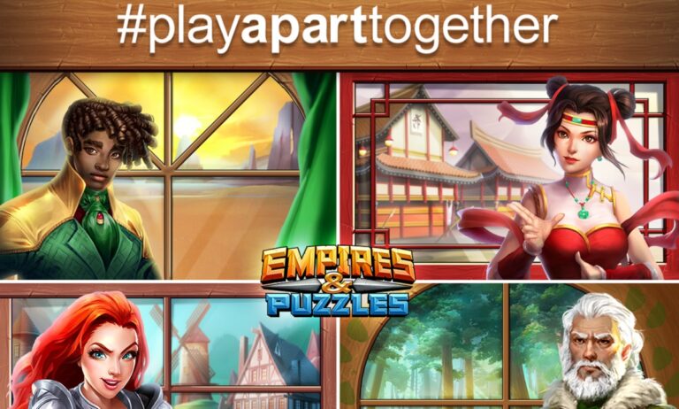 PlayApartTogether is an effort by WHO and game companies.