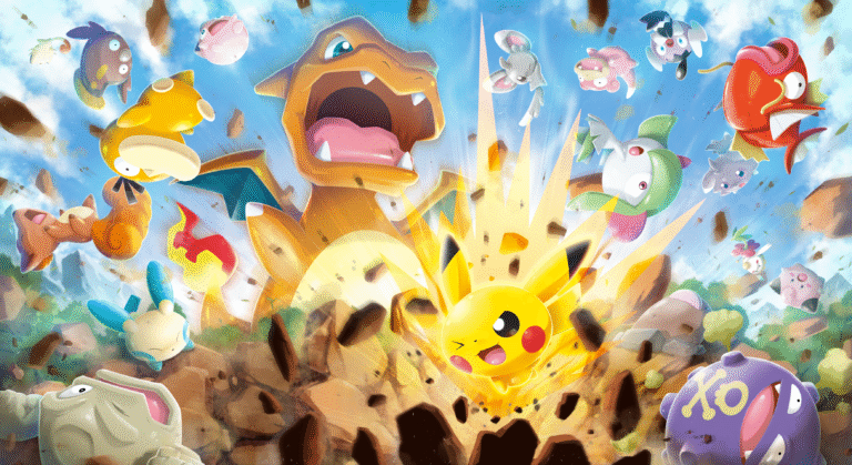 Concept art for Pokémon Rumble Rush.