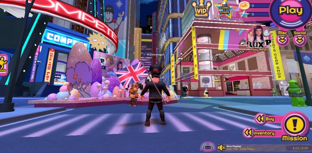Poppy will play her new album across Roblox experiences.