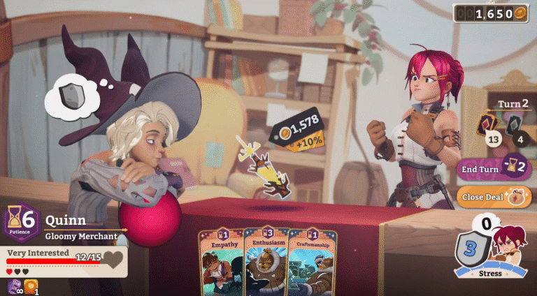 Potionomics is a shop sim/RPG that Xseed is publishing for Voracious Games.