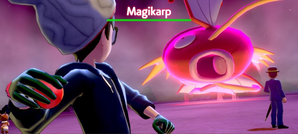 Even Dynamax Magikarp is still silly.
