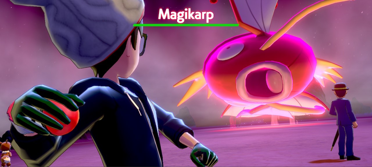 Even Dynamax Magikarp is still silly.