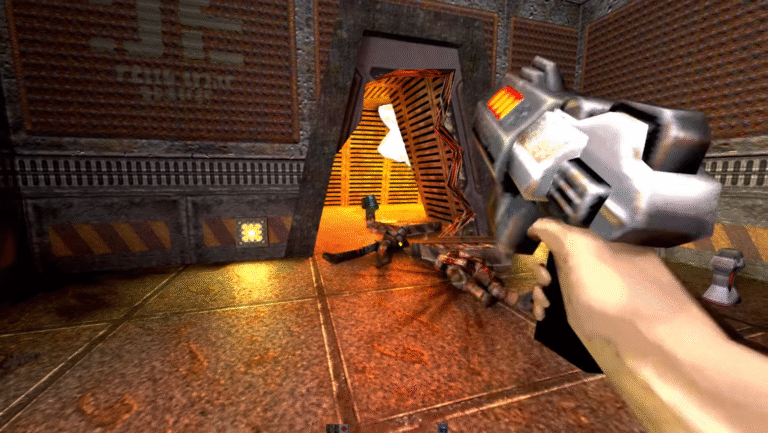 Quake 2 in action