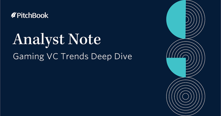 PitchBook Gaming VC Trends analysis deep dive Q1 2024