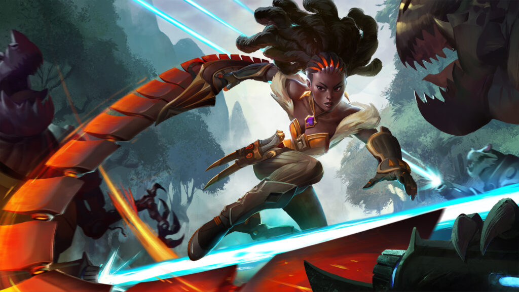 Heroes of the Storm's Qhira.