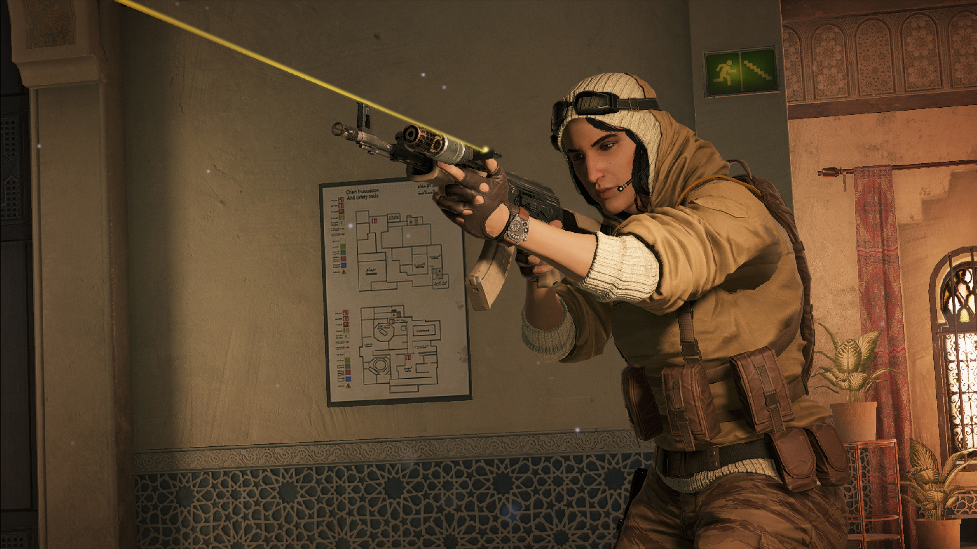 Nomad attacking on the new Fortress map.